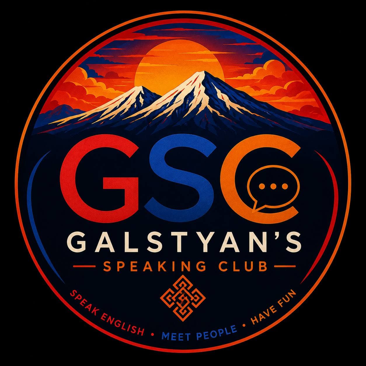 Galstyan’s Speaking Club logo